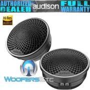 AUDISON AV1.1-II VOCE Hi-RES AUDIO 180W TETOLON SOFT DOME TWEETERS CAR AUDIO NEW