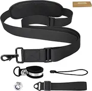 TIANAO Long Trimmer Strap, Reliable Shoulder Strap, Weed Eater Strap That Can Ease Your Work, Compatible with EGO/Greenworks String Trimmer, Shrub Trimmers & Leaf Blower.