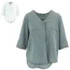 Top Blouse Smart Casual Womens BOHEMIA SWEDEN Open Neck V