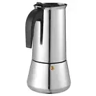 Espresso Coffee Pot Kettle Stovetop Maker Stainless Steel Tea