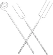 Luxshiny Candy Dipping Tools Set, Chocolate Dipping Set Dipping Fork, Fondue Fork, Chocolate Dipping Fork Spoons Baking Supplies DIY Baking Decoration Tool Set
