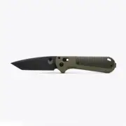 Benchmade 431BK-1 Redoubt® | Ranger Green/Forest Grivory® Tanto Folding Knife, N