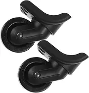TOVINANNA 1Pair Replacement Wheels for Luggage Travel Suitcase Swivel Caster Wheels Durable Wheel Replacement for Suitcase and Trolley Compatible with Travel Bags Easy