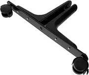 Veemoon Stable Divider Stand with Wheels Screen Feet Base for Dividers and Patio Fences Practical Replacement Bracket for Easy Installation and Use