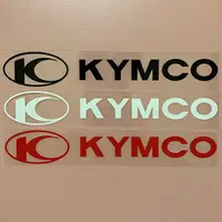 在飛比找蝦皮購物優惠-【立體】KYMCO 白.黑.紅 防水 貼紙 車身貼紙 機車貼