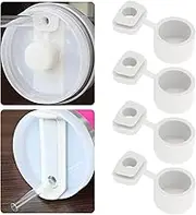 Stanley H2.0 40oz & 30oz Leak Stopper Set - 4 Round & 4 Square Silicone Stoppers for Stanley Tumbler
