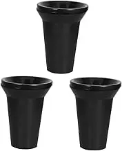 3pcs Ice Bucket Wine Spittoon Multifunctional Use Smooth Plastic Compact for Wine Tasting