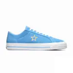 【CONVERSE】ONE STAR PRO 男鞋 女鞋 藍白色 麂皮 低筒 一星 經典 休閒鞋 A06647C