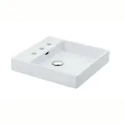 WS Bath Collections Plain 45A.03 Plain 17-11/16" Ceramic Vessel - White
