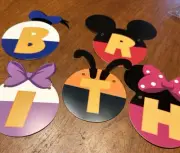 Disney Mickey Mouse & Friends Birthday Banner Hanging
