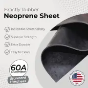 Neoprene Sheet 1/32 x 12 x 24 in Rubber Mat Thin Gasket Material Made in USA