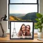 AU Plug 100-240V 15in Digital Picture Frame 80000 Photos Storage HD Touch Sc SET