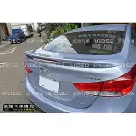 HYUNDAI 現代 12 NEW ELANTRA ABS 尾翼 含LED煞車燈 台灣製造