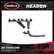 Redback Header Outlet 63mm 2-1/2" for Toyota Landcruiser 1HZ 4.2L Ute HZJ79 (for: Toyota)