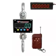 Outdoor Safe Stainless Steel 600 lb Crane Scale Digital Display & 4" Scoreboard