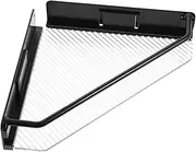 Generic Floating Shelves for Wall Decor Storage Plastic Corner Shelf Wall-Mounted Easy Install Load-Bearing