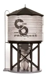 BWL #7915 HO Scale Operating Water Tower W/sd Chesapeake and Ohio Weathered