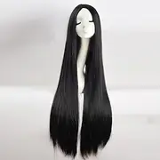 Black Wigs for Women The Addams Family Wig Long Black Wig Cosplay Wig Synthetic Wig Cosplay Wig Long Azure Light Brown Lake Blue Blonde Pink Synthetic Hair 34