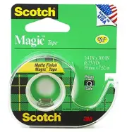 Scotch 3105 3/4" x 300" Scotch® Magic™ Tape 3 Pack Transparent