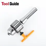 0.5-16mm (B18) R8 M12 x 1.75 Arbor Heavy Duty Drill Chuck +Key, Lathe Milling