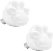 BELLIFFY 2pcs Roller Brake Head Roller Skating Brake Roller Skates Toe Stopper Roller Skates Rubber Brake Toe Stops for Roller Skates Toe Stoppers Brake Adorable Roller Skates Brake