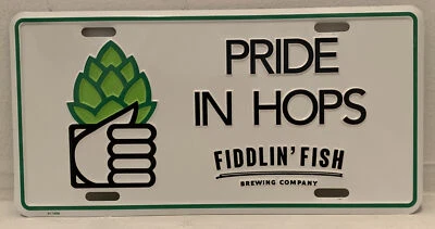 Pride In Hops Fiddling’ Fish Brewing Company Tobacco Look Alike Beer