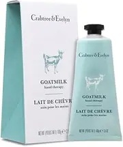 Crabtree & Evelyn Goat Milk Hand Therapy Cream, 3.5 oz - Moisturizer for Dry Skin