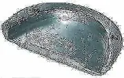 Camp Volvo/OMC SX Outdrive Transom Plate Zinc Anode 38554112