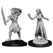 [Magic the Gathering] MG Unpainted Miniatures Vampire Lacerator & Hexmage