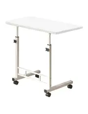 [SOGA] Movable Bedroom Desk Student Computer Table 40x80cm in White