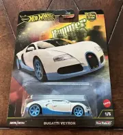Bugatti Veyron * White/Blue * 2025 Hot Wheels HAMMER DROPS Car Culture