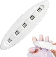 LED UV Lamp Beads, Portable LED Nail Dryer Lamp Beads, Type-C Port, Manicure Accessories, Nail Art Tools for Gel Nails, Home Salon