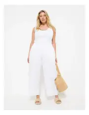 [Commonry] Amaya Pant in White