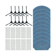 For Br150/br151 2-in-1 Robot Vacuum And Mop Combo Accessories Side Brushes Hepa Filters Mop Pads