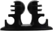1 Set Car Charger Winder Organizer Automotive Cord Management Clip Easy Installation Sleek Design for Organizing Data Cables Your Vehicle