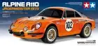 Tamiya 58708 1:10 RC Alpine A110 Jägermeister M-06 Kit