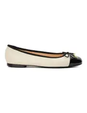 [Dune London] Highest Ballet Flat in Cream