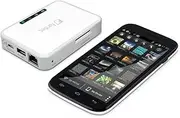 FANTEC MWiD25-DS Mobile WLAN Docking Station (RJ45 and USB 2.0 Host Connection, SD Card Slot, Internal Battery, Mobile Battery, Copy Function, Multi-Platform for Android, iOS, Windows, Mac OS, Linux)