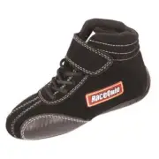 RaceQuip 30400906 Euro Carbon-L Series Racing Shoes - Black, Youth Size 6 NEW