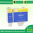 2 PACK 10 XL Black/Color Cartridges for Kodak EasyShare ESP Hero Printer Series