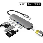 【NIL】TYPE-C 六合一擴展塢 PD3.0充電 HUB轉換器 HDMI轉接器 USB2.0 USB3.0集線器