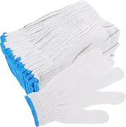 Mipcase 20 Pairs Garden Working Gloves Non Slip Thread Protective Gloves Durable Machine Washable Comfortable Grip for Outdoor Tasks