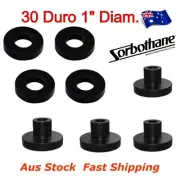 Sorbothane Bushing 25mm 1inch Diam Vibration Shock Soft 30 Duro- Drone Camera PC