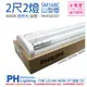 【PHILIPS飛利浦】SM168C LED 16W 2呎 4000K 自然光 全電壓 山型 吸頂燈 PH430597