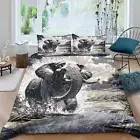 Cover Quilt Cover 3D Print Wildlife for Teens and Adults Comforter Covers with