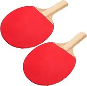 1 Pair Pong Paddle Non-Slip Table Tennis Racket for Adults Boys and Girls Stylish Racket for Sports Training