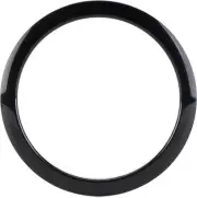 Bass Drum O's Port Hole Ring - 5" - Black (3-pack) Bundle