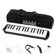 Gdnhovfnxe Melodica Musical Instruments,Melodica Instrument Air Keyboard Piano - Air Piano with Carrying Bag, Harmonium Instrument, 32 Key Keyboard for Beginners & Professionals