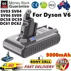 9000mAh 21.6V Replacement Battery for Dyson V6 SV03 SV04 SV09 DC72 DC74 Animal