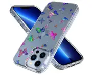 GWL Clear Glitter Case for iPhone13 Pro Max 6.7 inch-Clear